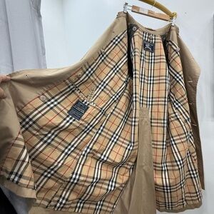 Vintage Aquascutum  Burberry Double-Breasted Beige Trench Coat